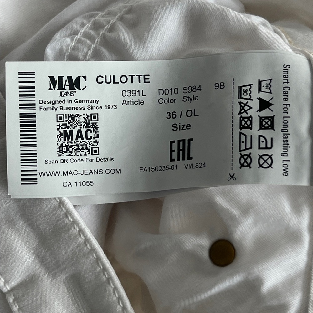 MAC JEANS Culotte Jeans Pant - Picture 15 of 15
